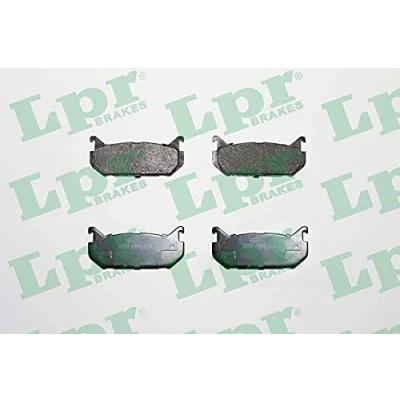Image de LPR 05P512 Jeu de plaquettes frein MAZDA: Xedos 6, 626 IV 3/5 portes, Berline, FORD USA: PROBE 2