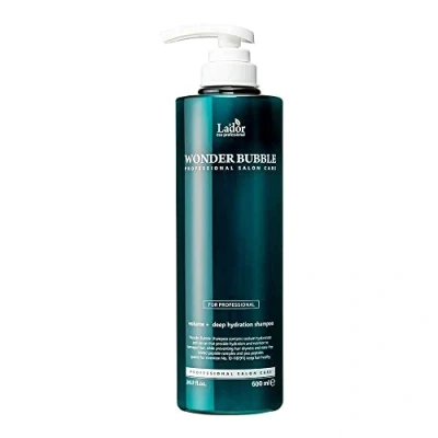 Image de Lador Wonder Bubble Moisture Shampoo 600 ml Shampooing Double Action Traitement Hydrate Nourrit Cheveux Restaure Structure Saine et Prévient la Chute