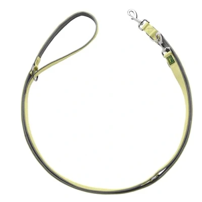 Image de HUNTER Laisse réglable en néoprène, Couleur : Gris Matcha, Nylon résistant, 3 possibilités de réglage, Rembourrage néoprène Doux, idéal pour la Vie Quotidienne et l&#039;entraînement, Taille 25 200