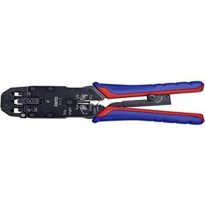 Image de Knipex 97 51 12 D1 Pince à sertir modulaire RJ10, RJ11, RJ12, RJ45