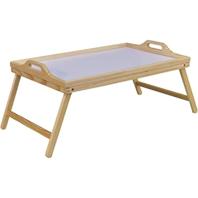 Image de Aidapt Plateau en Bois avec Pied Rabattable