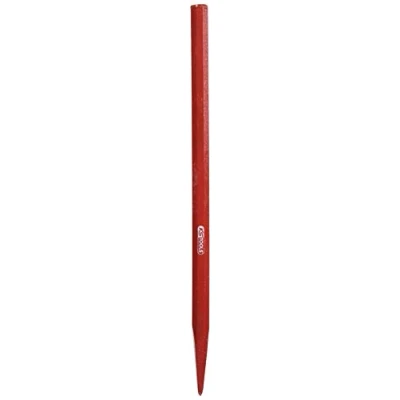 Image de KS TOOLS 156.0513 Pointerolle de maçon corps hexagonal avec Pointe Réaffûtable en Acier Trempé Rouge Ø 16 mm L.350