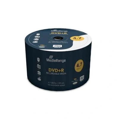 Image de MediaRange DVD+R MR445 16x 50 supports spindle
