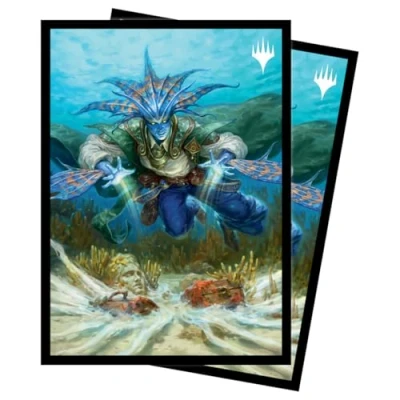 Image de Ultra Pro MTG Murders at Karlov Manor 100ct Sleeves Morska, Undersea Sleuth, protection anti reflet accessoire de jeu cartes à collectionner taille standard