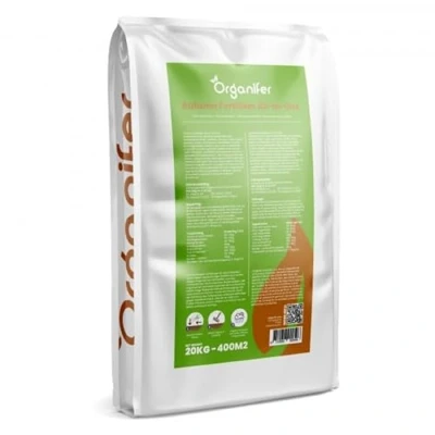 Image de Organifer Engrais D&#039;Automne Tout En Un (20 Kg Pour 400M2) Organo Minéral Amélioration Des Sols Anti Mousse Mauvaises Herbes À Gazon Pelouse Saine Et Verte