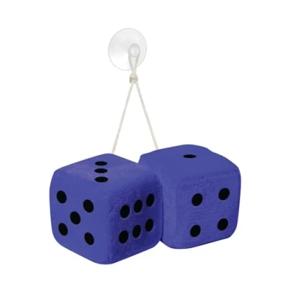 Image de Simoni Racing Spa BD/B Dice, Bleu, 10 x cm, Set de 2