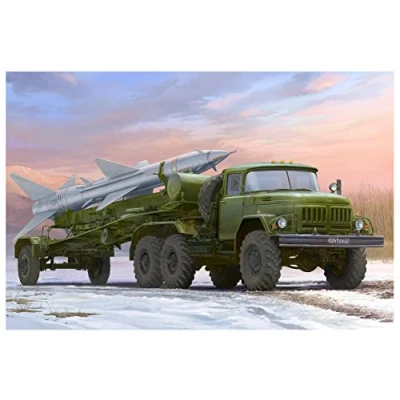 Image de Trumpeter 01033 Modélisme Jeu de Russian ZIL 131 V Towed pr 2 11 Sa gudeli