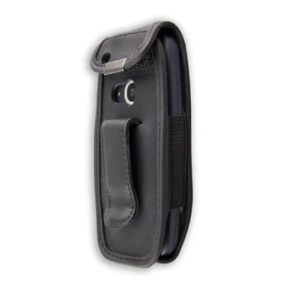 Image de caseroxx Sac Cuir avec Clip Ceinture pour Nokia 3310 2G (2017) en veritable, Housse de Protection à Porter la (avec fenêtre Transparente antisalissure; Coloris Noir)