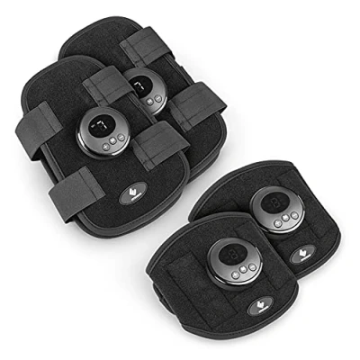 Image de FitEngine brassards EMS pour Bras et Jambes la Stimulation des Muscles 6 Modes différents 9 Niveaux d&#039;intensité Fermeture Velcro réglable
