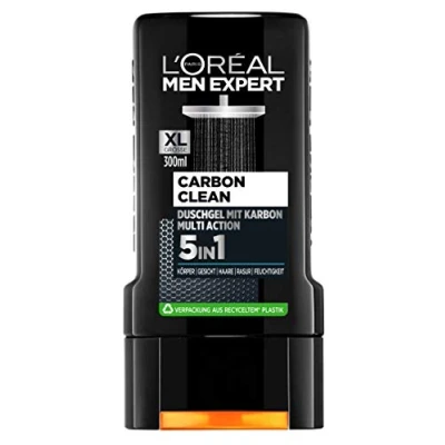 Image de L&#039;Oréal Paris Men Expert Carbon Duschgel Proteger, 2er paquete (2 x 300 ml)