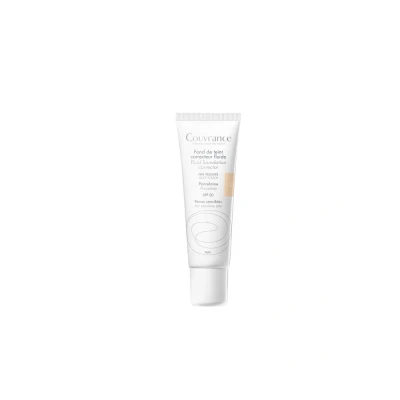 Image de Avène Crème compacte Couvrance Fond de teint correcteur fluide SPF20 1.0 Porcelaine