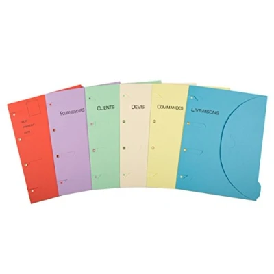 Image de Smartfolder Pack des 6 thèmes Professionnels Pochette de Rangement format A4