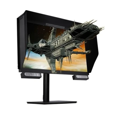 Image de SpatialLabs ASV27 2P Moniteur 27&quot; (69 cm), AHVA, 160 Hz, 5 ms (GTG), DP 1.4, HDMI 2.1, USB3.2 Type C, hub USB, réglable en Hauteur, AMD FreeSync Premium