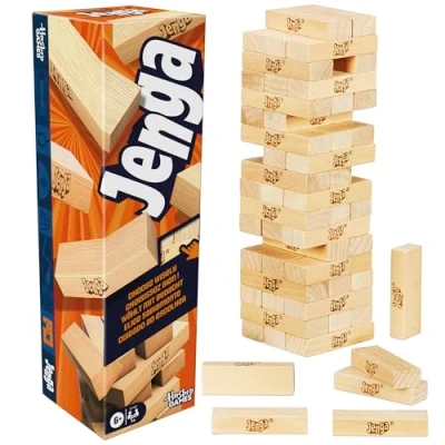 Image de Hasbro Jenga, Jeu avec dé numérique