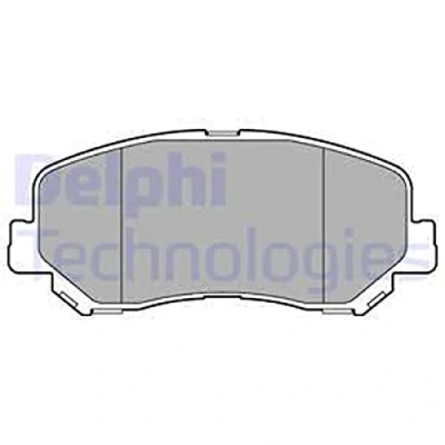 Image de DELPHI LP3269 Jeu de plaquettes frein avec indicateur d&#039;usure tôle anti bruit accessoires JEEP: Cherokee V