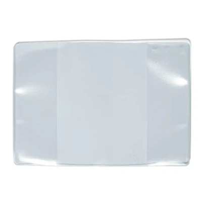 Image de HERMA 1335 Lot de 10 pochettes transparentes pour 2 cartes d&#039;identité à compartiments protéger les documents au format A7