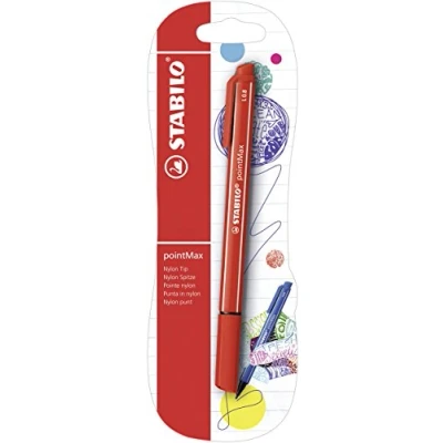 Image de stylo feutre STABILO pointMax blister x 1 pointe moyenne rouge