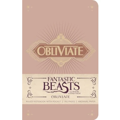 Image de Fantastic Beasts and Where to Find Them: Obliviate Hardcover Ruled Notebook (ANGLAIS)