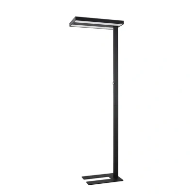 Image de Arcchio Lampe sur pied LED Logan Pro, noir, capteur, intensité variable