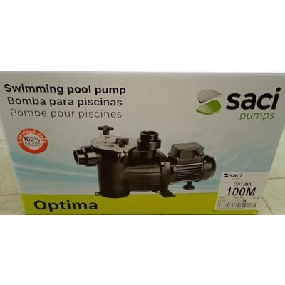 Image de Pompe de filtration piscine Saci Optima 1 CV mono 15 m3/h