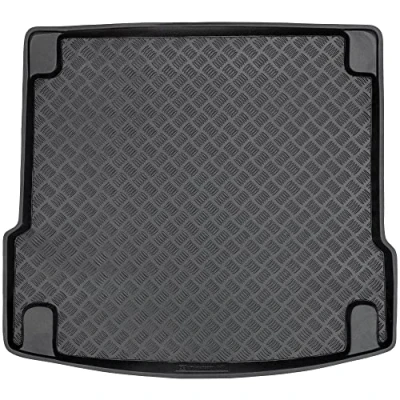 Image de M MOTOS Tapis de coffre en PE pour Jaguar F Pace depuis 2016 Rendez votre voyage plus confortable grâce à ce voiture durable tout temps, protection contre les sal