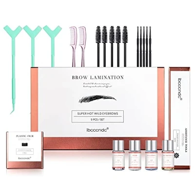 Image de Kybbe Kit De Lifting des Sourcils,3D Brow Lift Sourcils, Rehausseur Sourcils Coiffage pour Naturels et plus Pleins d&#039;une Durée 8 Semaines