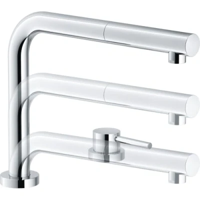 Image de FRANKE 115.0486.978 Faucet Robinet de Cuisine, Chrome, Small, Chromée