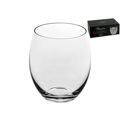 Image de Bormioli Luigi Magnifico Set Gobelets, Verre Sonore, Transparent, 52 cl, 6 Pièces