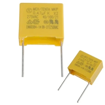 Image de BOJACK 470 nF 0.47uF 470J 275 V condensateurs de sécurité MEX X2 MKP Suppression des d&#039;interférence en mode différentiel (Pack 20 pièces)