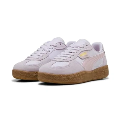 Image de Puma Palermo MODA JR Unisex Baskets basses pour enfants, Taille: 39, Lilac frost/rose mauve Cuir / matière synthétique