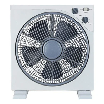 Image de ARDES AR5B29 Ventilateur de table ou sur pied muni 5 pales et 3 niveaux d&#039;intensité Rotation à 360 degrés minuterie Blanc Box Floor