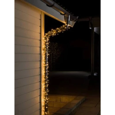 Image de Konstsmide 3614 800 Guirlande Lumineuse à Micro LED, Plastique, 4.8 W, Or