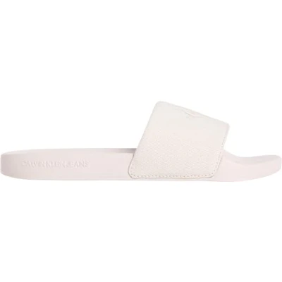 Image de Calvin Klein Jeans Slide Monogram Mules, Femme, Taille: 37, Triple whisper pink Coton