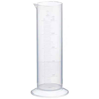 Image de neolab électronique 4039 éprouvette graduée, forme basse, 1000 ml : 25 ml, PP, ronde pied