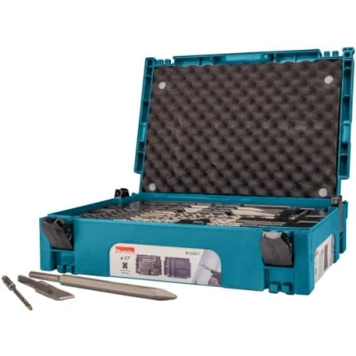 Image de Makita B 53877 SDS PLUS jeu de forets et ciseaux II 17 pièces en MAKPAC
