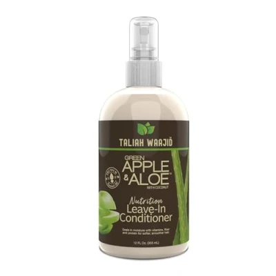 Image de Taliah Waajid Après shampoing sans rinçage à la pomme verte et l&#039;aloe vera avec nutrition noix de coco 355 ml