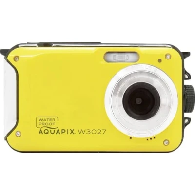 Image de Easypix W3027 Y Wave Yellow Appareil photo numérique 30 Mill. pixel jaune avec accu sacoche stabilisation dimage vid