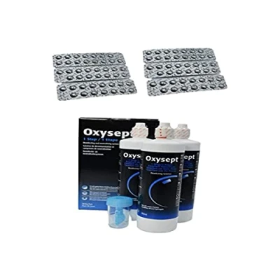 Image de Oxysept 1 Step Premium Pack, 3 x 300ml