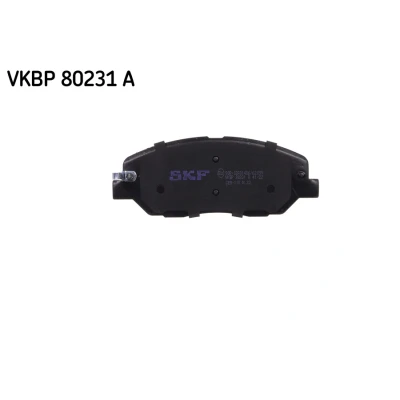Image de SKF VKBP 80231 A Jeu de plaquettes frein avec indicateur d&#039;usure