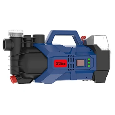 Image de Güde 58565 Pompe de jardin sans fil GP 18 0 (18 V, 2400 l/h, IG 1&quot;, hauteur refoulement max. 20 m, filtre à eau intégré)