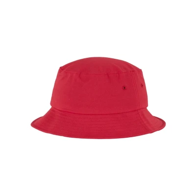 Image de Flexfit Twill Bucket Chapeau, Taille: One Size, Red