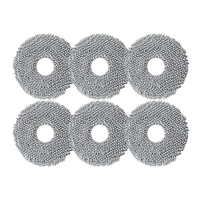 Image de Odashen Lot de 6 tampons rechange pour aspirateur Roborock Q Revo Robot Pièces Ensemble d&#039;accessoires