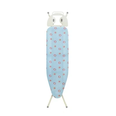 Image de Addis Housse de planche à repasser Perfect Fit en bleu floral, convient aux planches petite moyenne taille jusqu&#039;à 111 x 35 cm