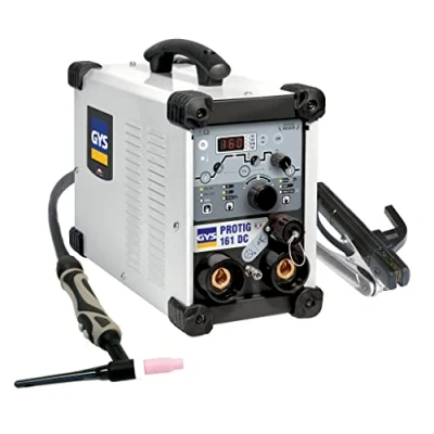 Image de GYS PROTIG 161 DC (avec TIG17DB 4m + E Hand Set) Appareil de soudage TIG 10 160A