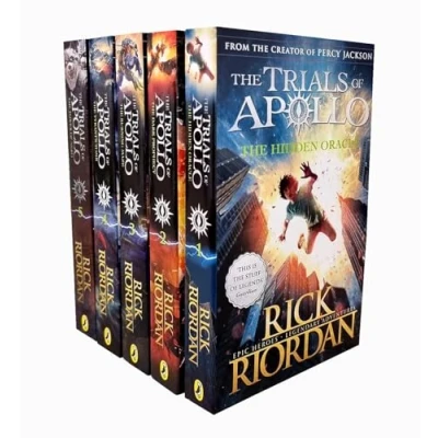 Image de The Trials of Apollo Series 5 Books Collection Box Set by Rick Riordan