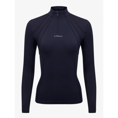 Image de LeMieux Chemise Mia Mesh Base Layer Marin EU 42