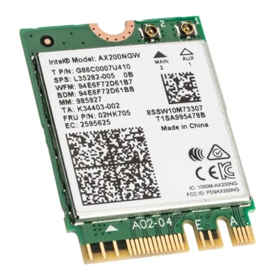 Image de Netzwerkkarte Intel Wi FI 6 AX200 M.2 2230 / 1216 Bluetooth 5.0, 802.11ax
