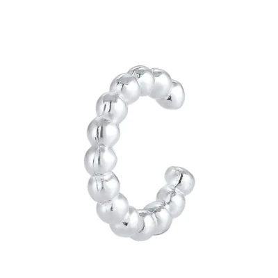 Image de Elli Earcuff Design Boucles d&#039;oreilles silvercoloured, Femme, Taille: One Size, Silver coloured