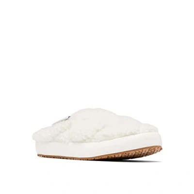 Image de Columbia COZY CABIN OMNI HEAT LAZY BEND CAMPER chaussons Femme, Blanc (Sea Salt x Sedona Sage), 43 EU