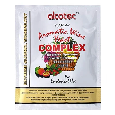 Image de Alcotec Levure de Vin FRUIT COMPLEX, Turbo Levure, d&#039;esprit, distillerie, vodka,